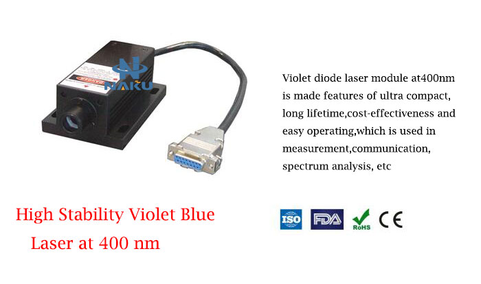 400nm High Stability Violet Blue Laser 1~300mW